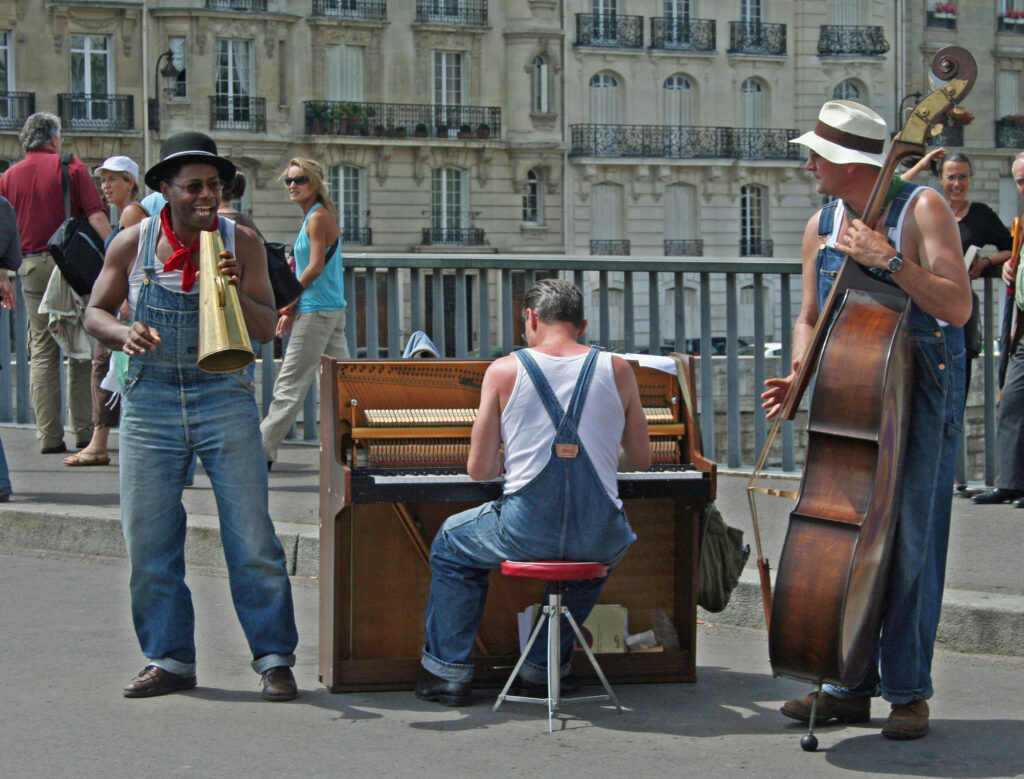 Musikanten in Paris