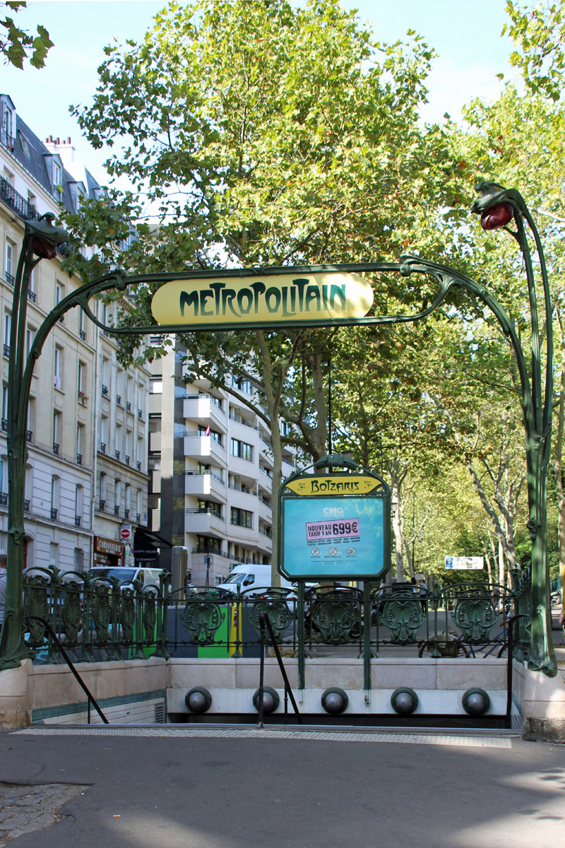 Metroeingang Paris