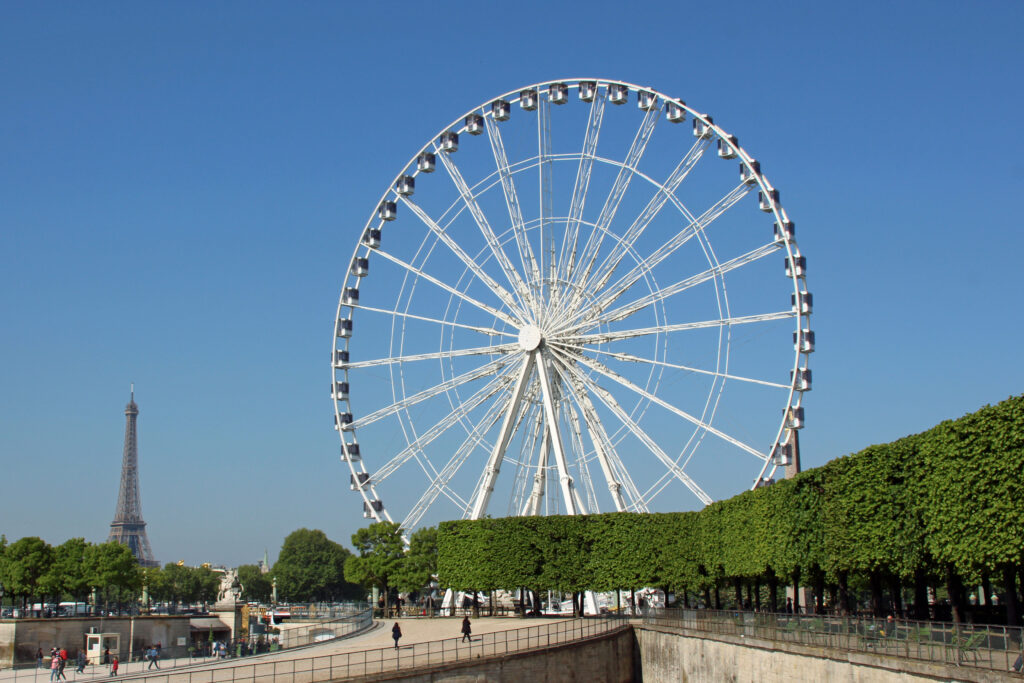 PAris Jardin Tuilleries Riesenrad