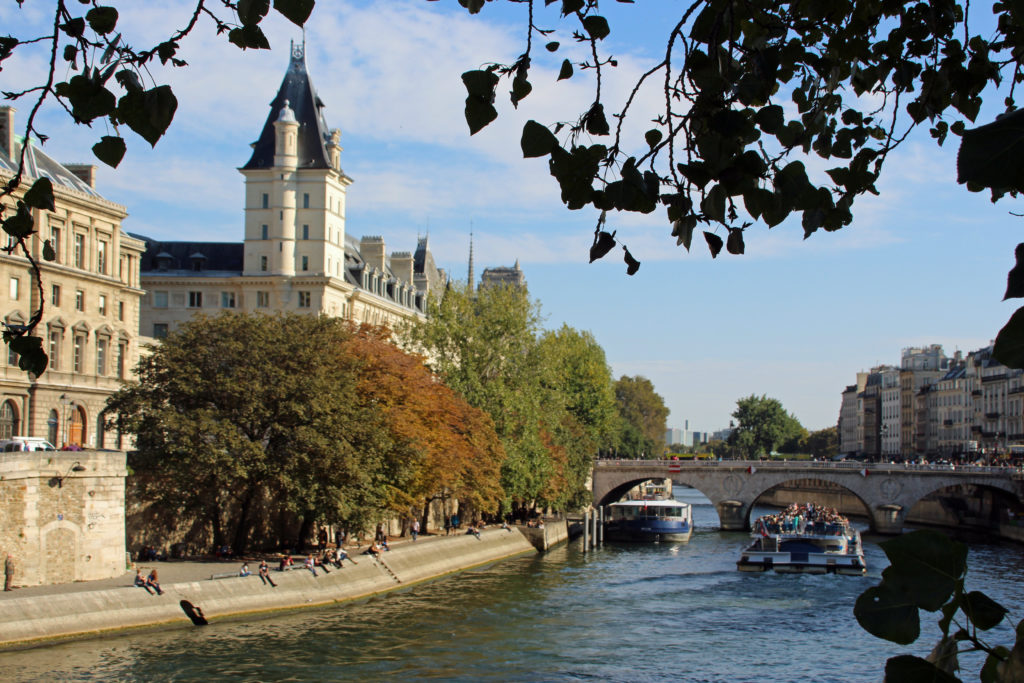 Seine, Paris, Batobus, Schiffahrt, Ausflugsfahrt