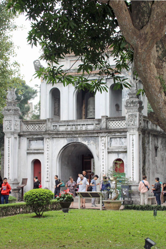 Literaturtempel Hanoi Vietnam Eingangstor