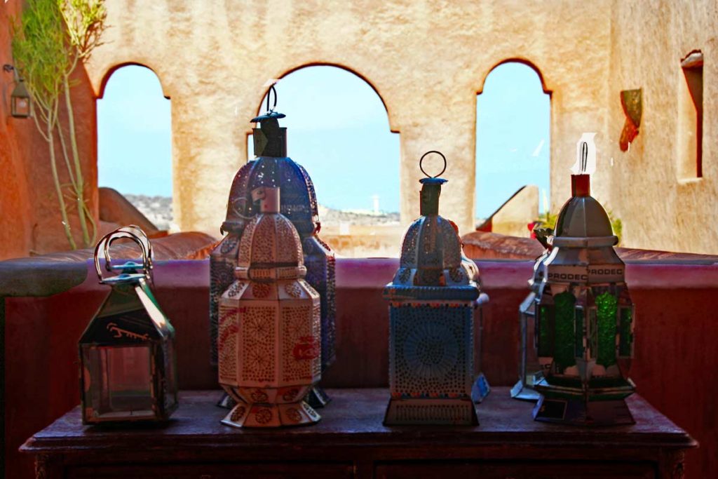 Laternen Jardin de Douars