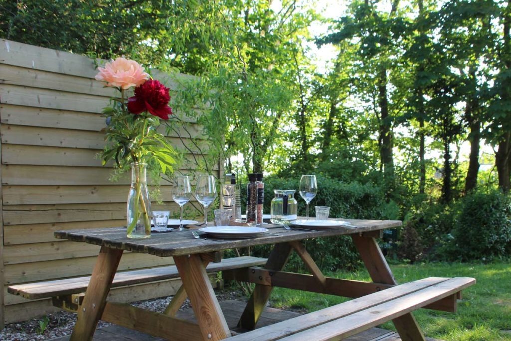 Terrasse Bed en Broodje