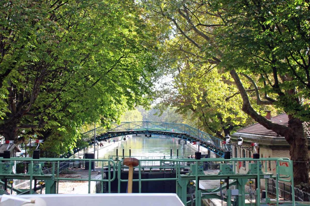 Schleuse am Canal saint Martin