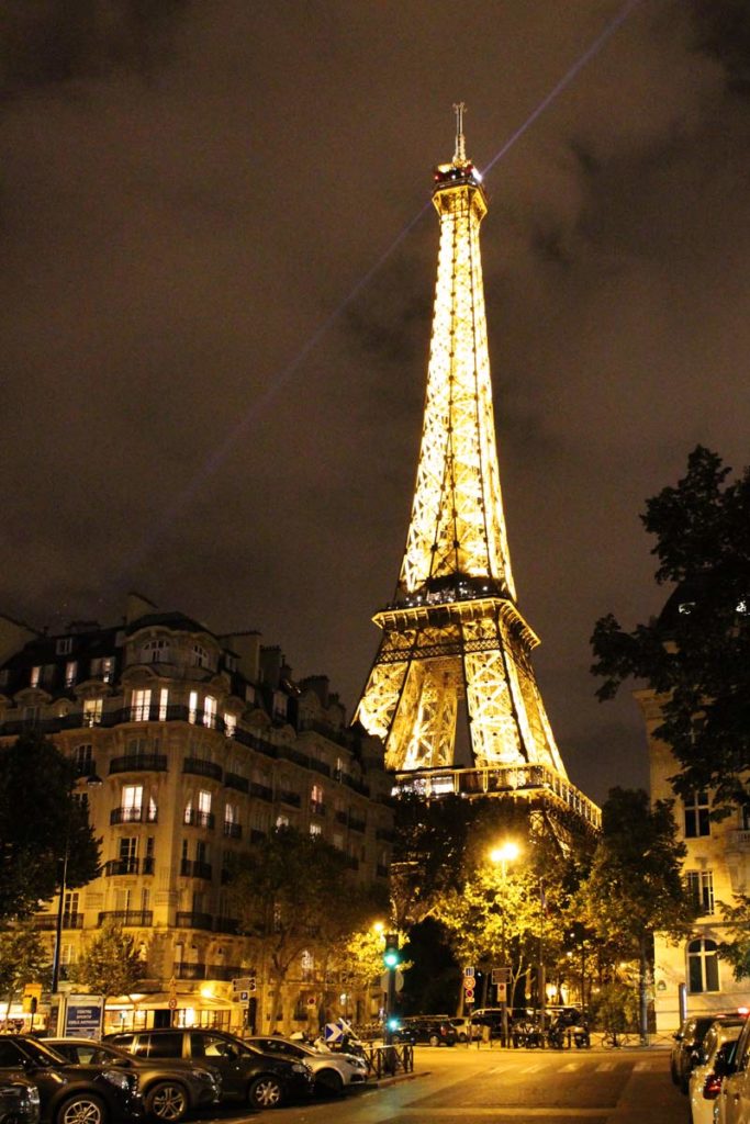 Eifelturm bei Nacht
