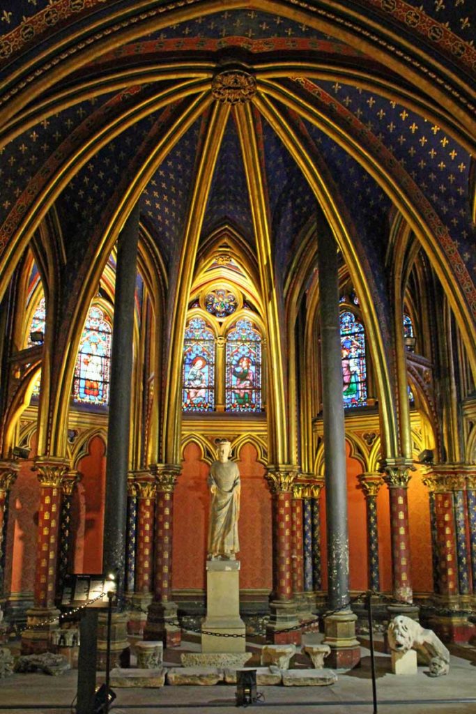 saint Chapelle Paris Unterkirche