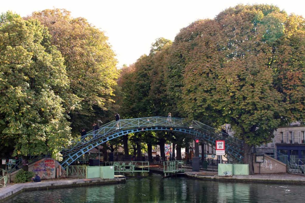 Canal Saint  Martin PAris mon Amour