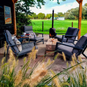 Sitzplatz in Holland