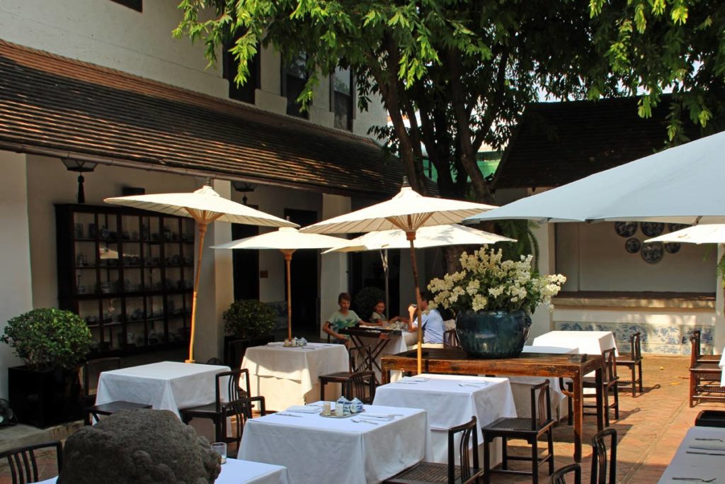 Restaurant im Rachamanka Chiang Mai