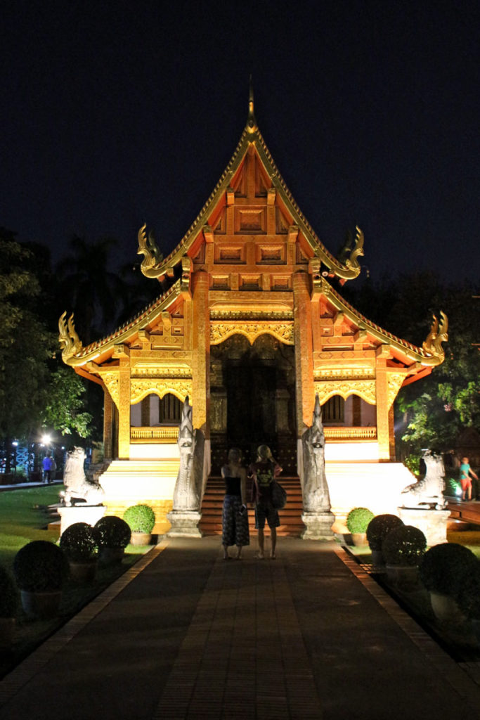 Wat Phra Sing Chiang Mai Nachts