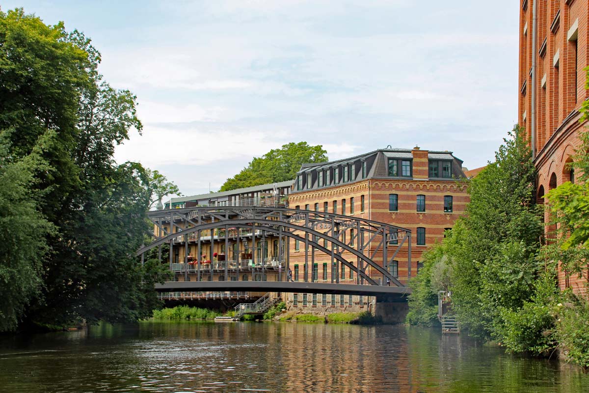 Brücke Carl heine Kanal Leipzig