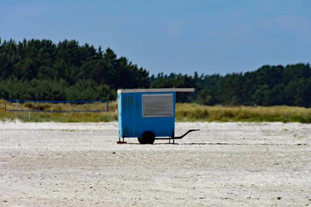 Prerow Strand Badewagen