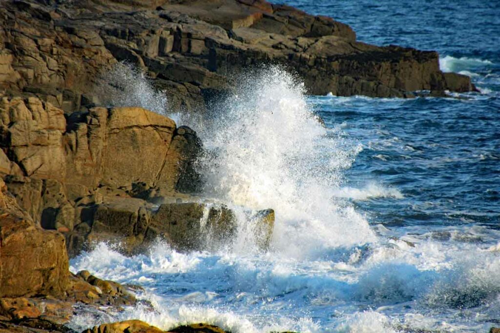 Brandung an der Cornischen Küste