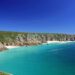 England Cornwall Porthcurno Bay