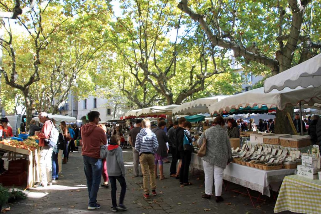 Markt in Uzes