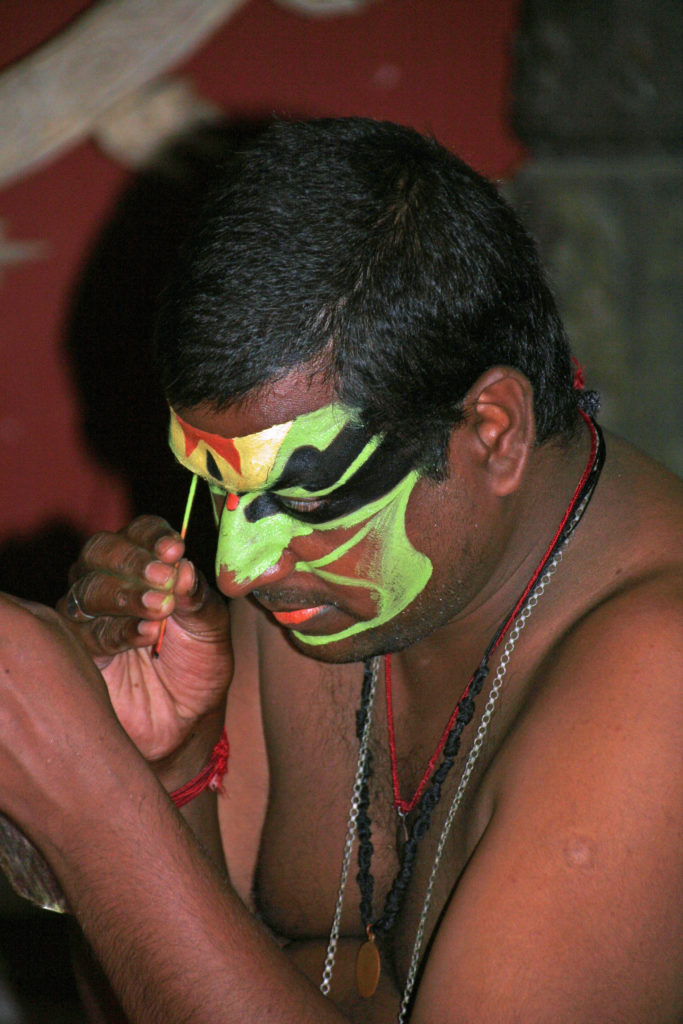 Schminken Kathakali