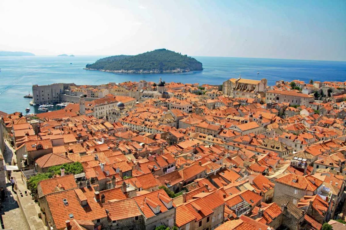Dubrovnik Blick auf die Stadt