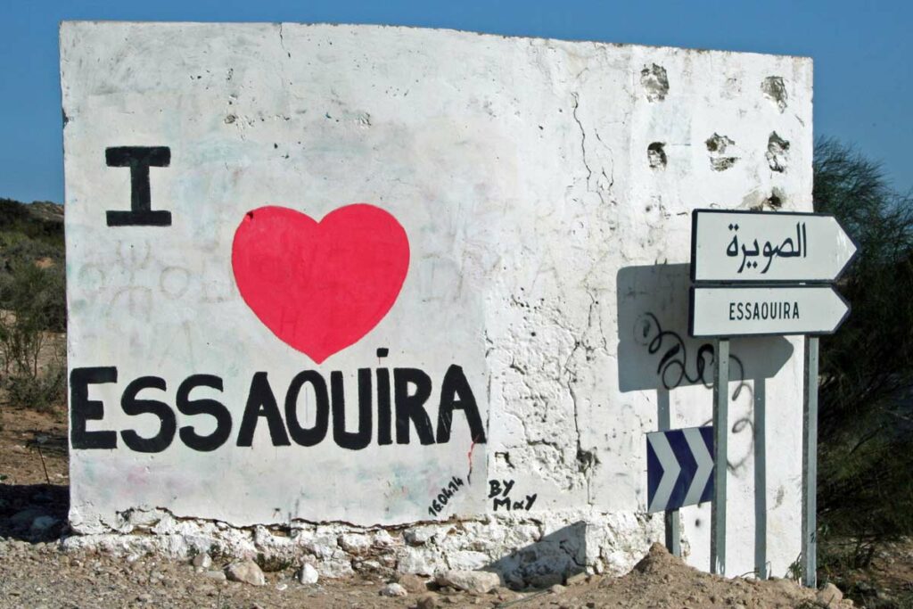 Wegweiser Essaouira