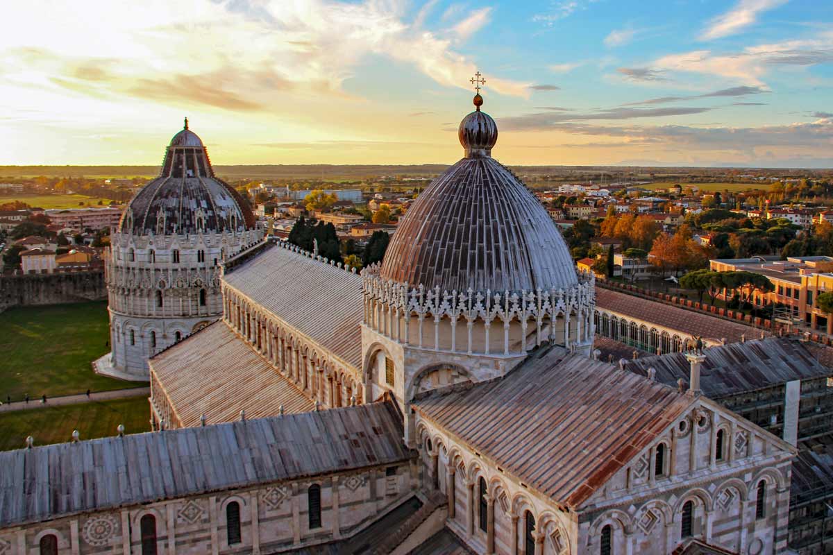 Blick vom Turm auf den Dom