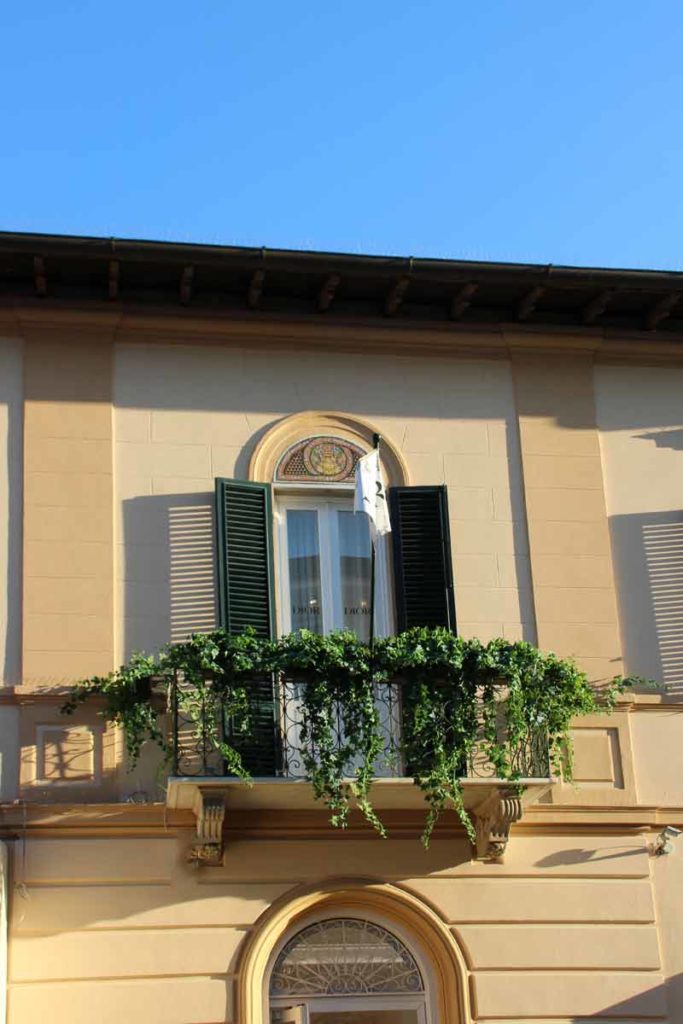 Fenster in Forte dei Marmi