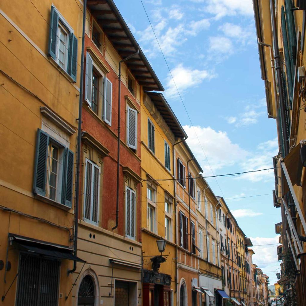 Strassen in Pietrasanta