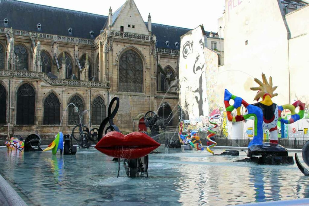 Place Igor Stravinsky Paris