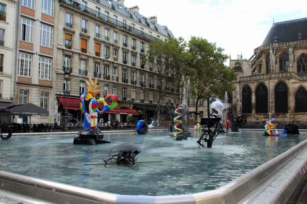 Place Igor Stravinsky Paris