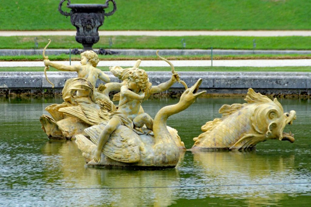 Ausschnitt Drachenbrunnen Versaille