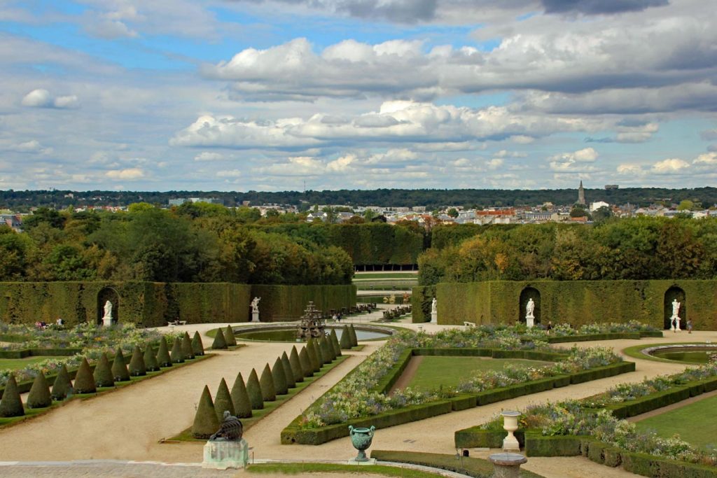 Gartenansicht Versaille