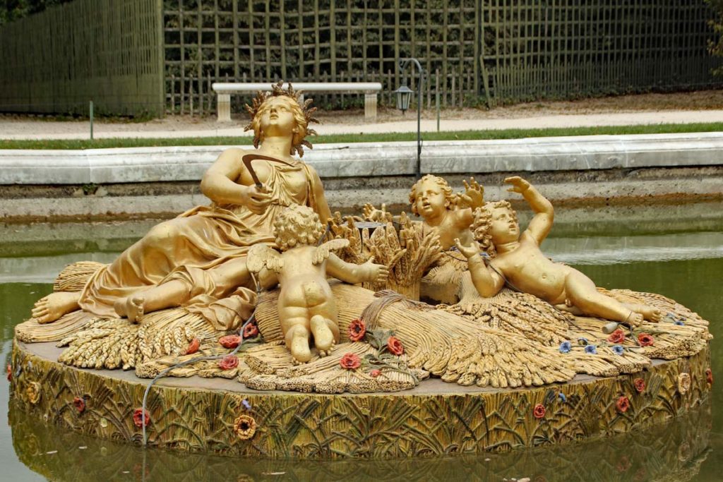 Sommer Brunnen versaille
