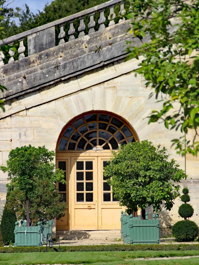 Treppe in der orangerie