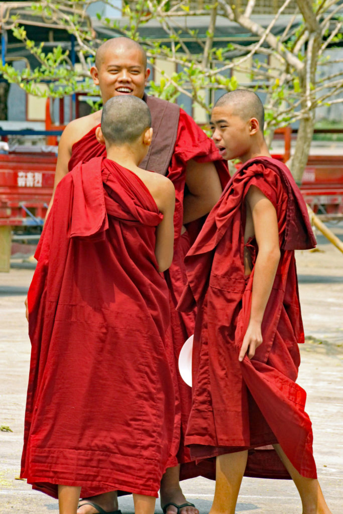 Mönche in Myanmar