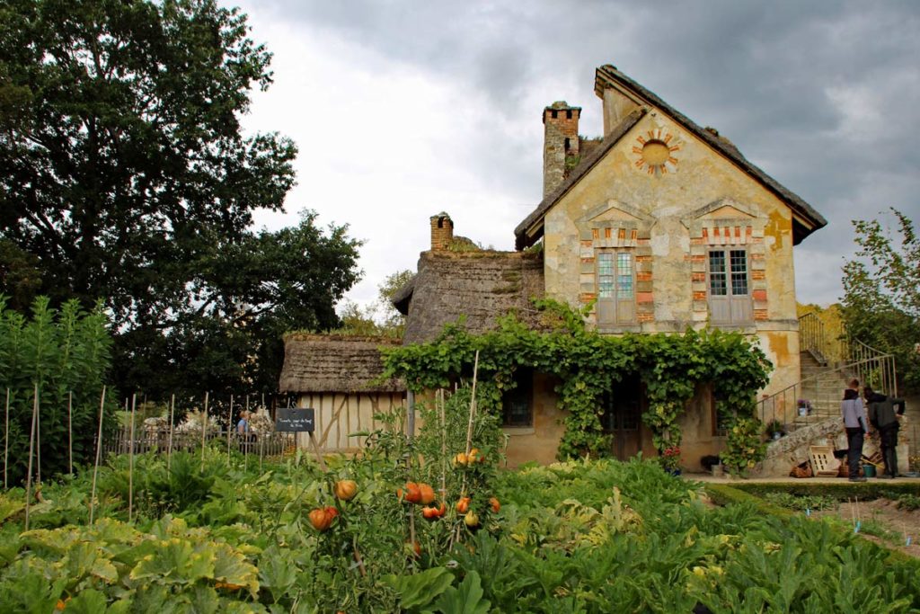 Gemüsebeete Hameau de la Reine