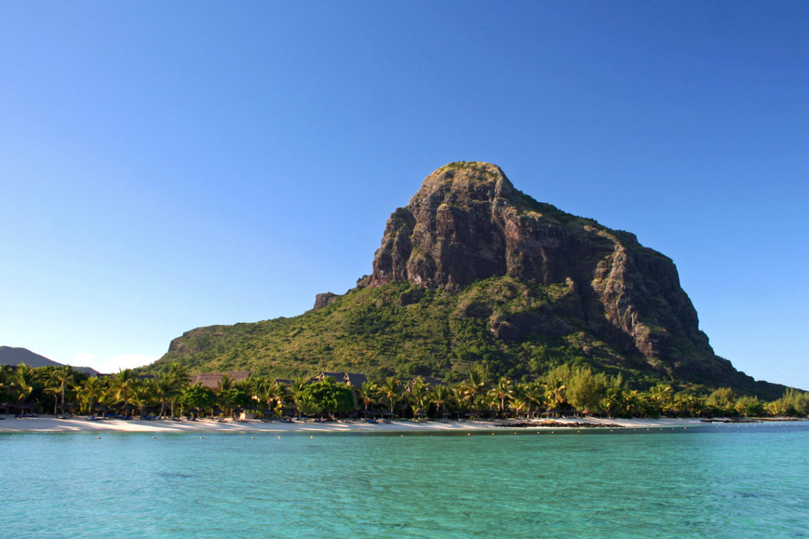 Felsen von Le Morne Mauritius