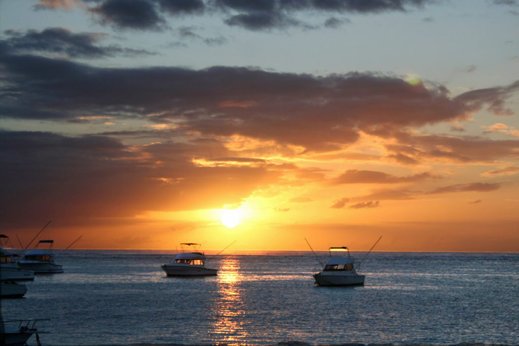Sonnenuntergang Le Morne