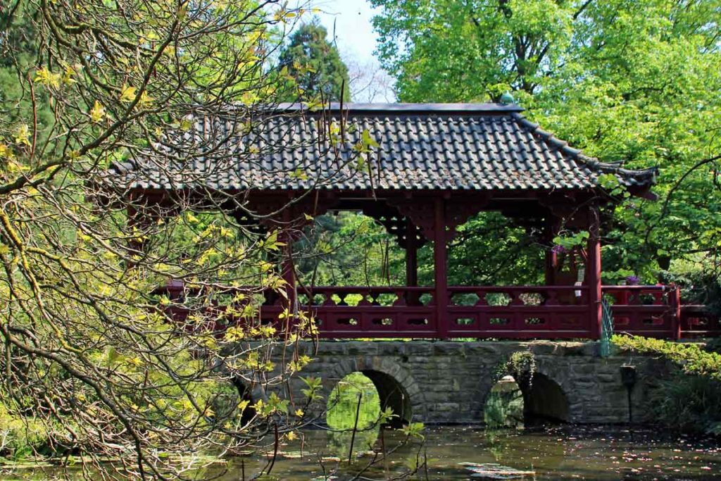 Mikadobrücke Jap. garten Leverkusen