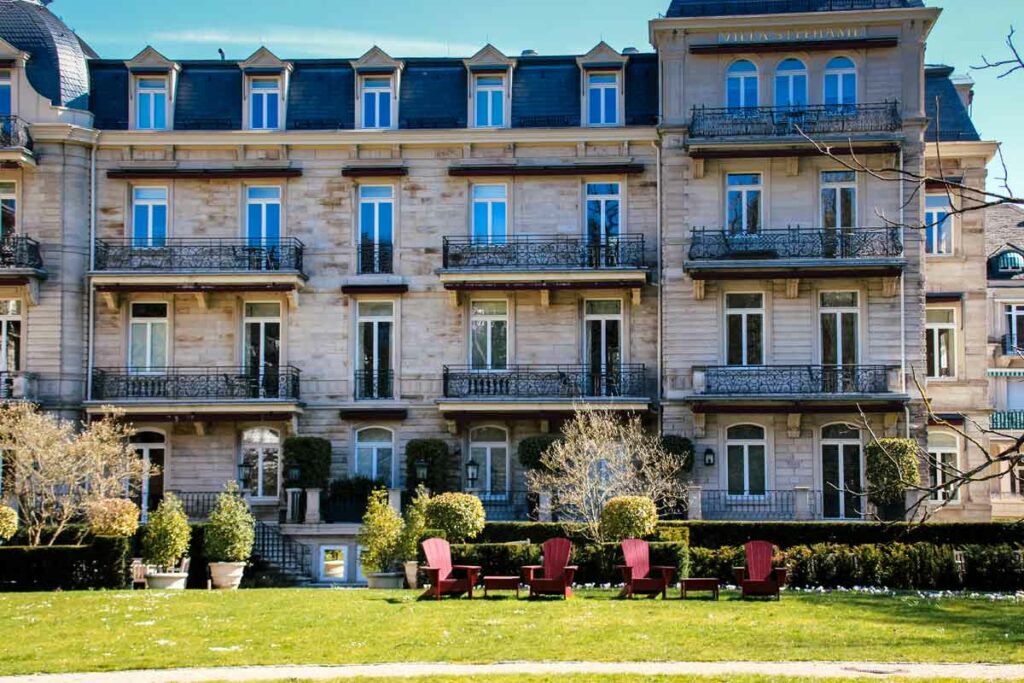 Fassade in Baden Baden