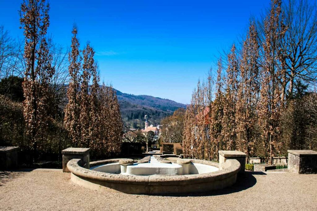 Blick ins Tal ab Paadies