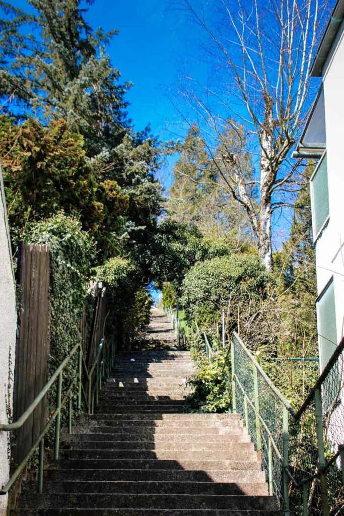 Treppe Markgrafenstaffel