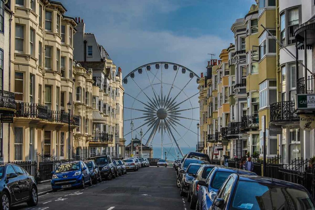 Brighton Wheel Englands Südküste