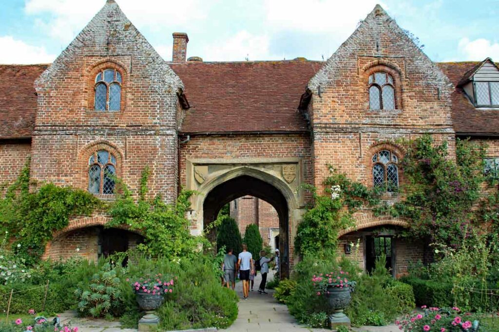 Sissinghurst Castle Eingang Englands Südküste