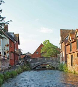 Entlang des Itchen Winchester