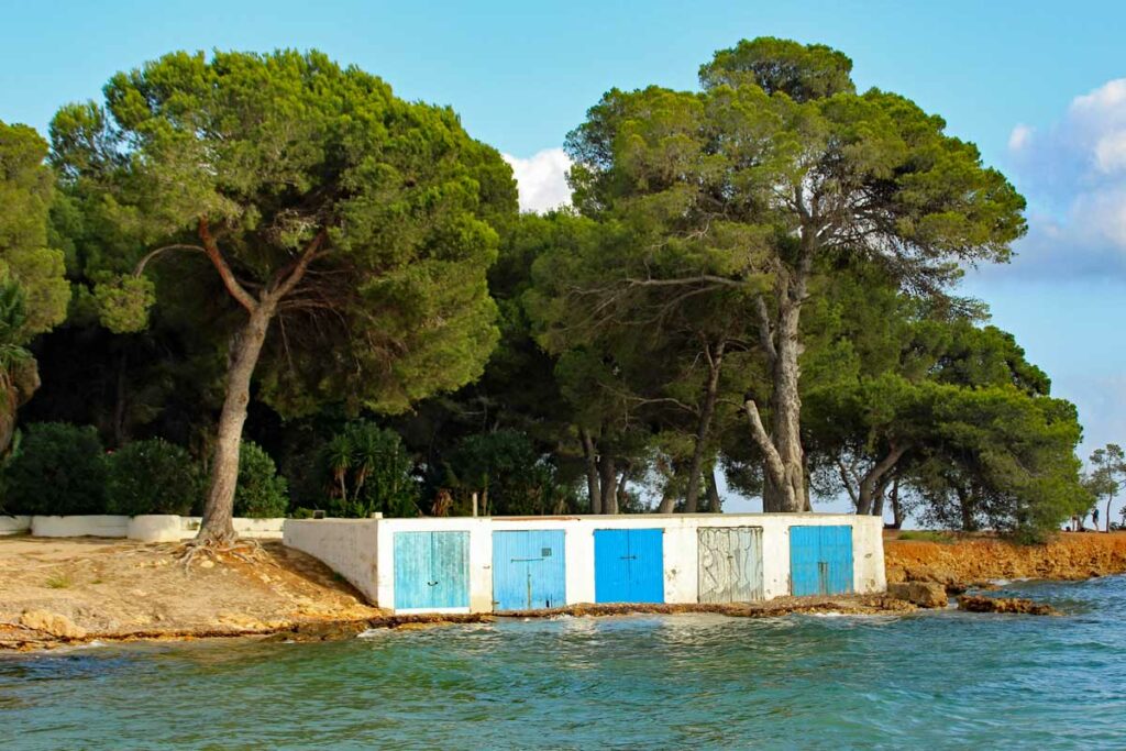 Fischerbuden Cala Pada