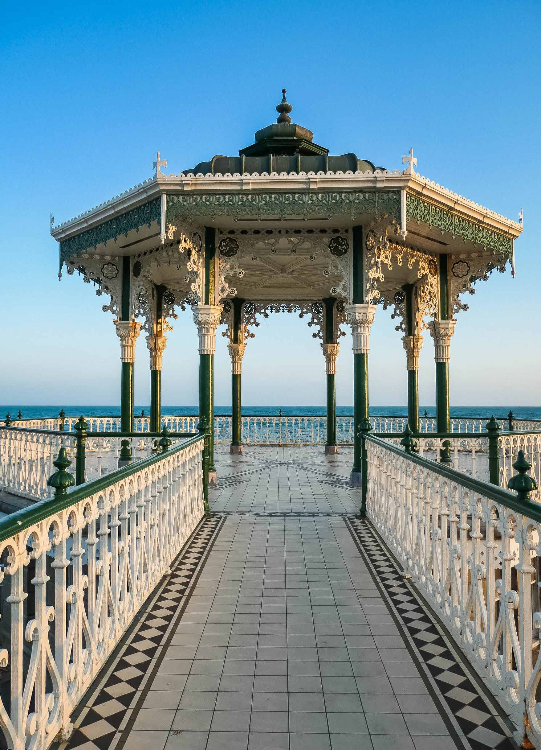 Brighton Band Stand bei Tag