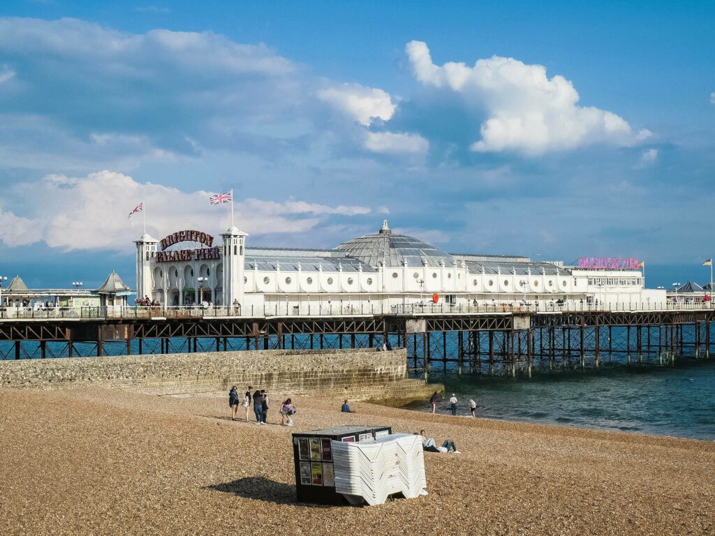 Brighton Beach am Pier