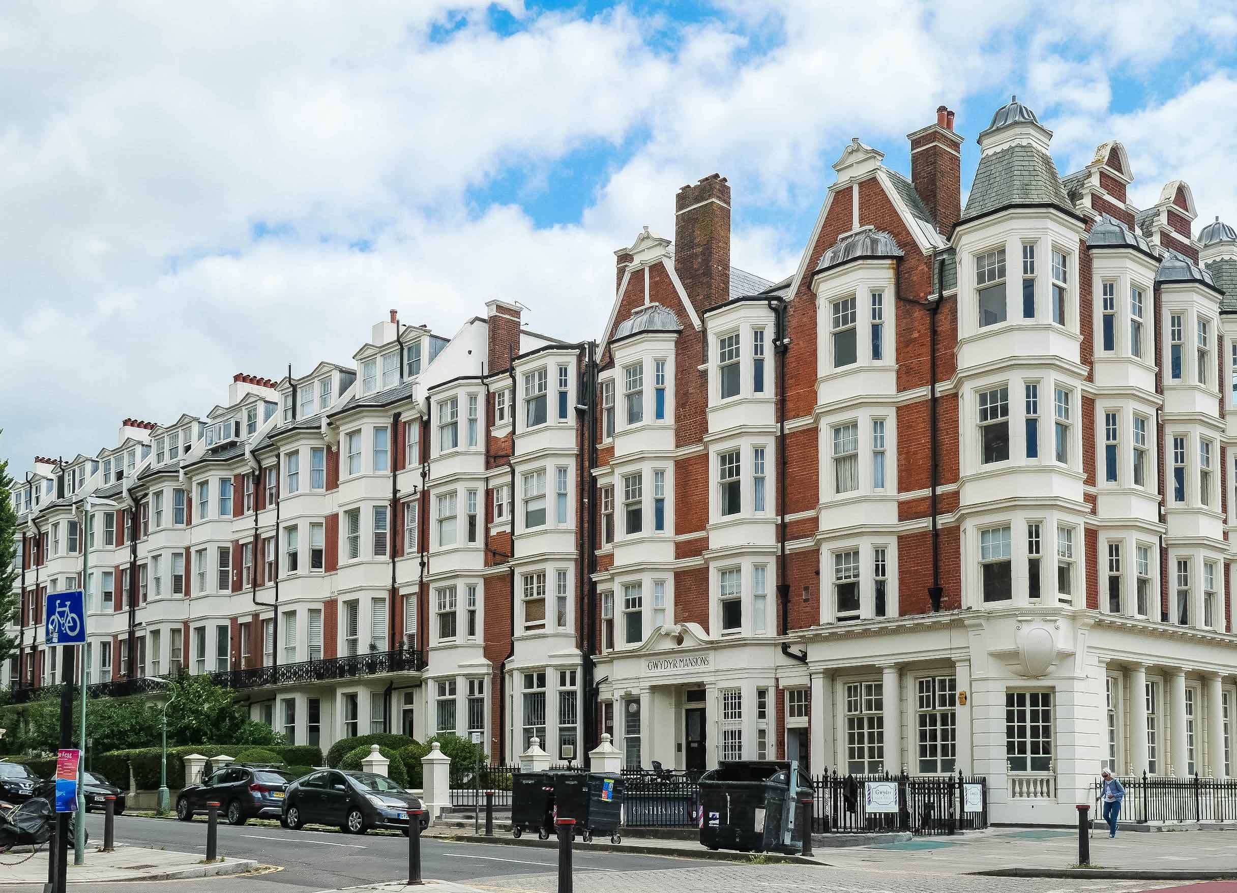 Brighton Palmeira Terrace Häuser