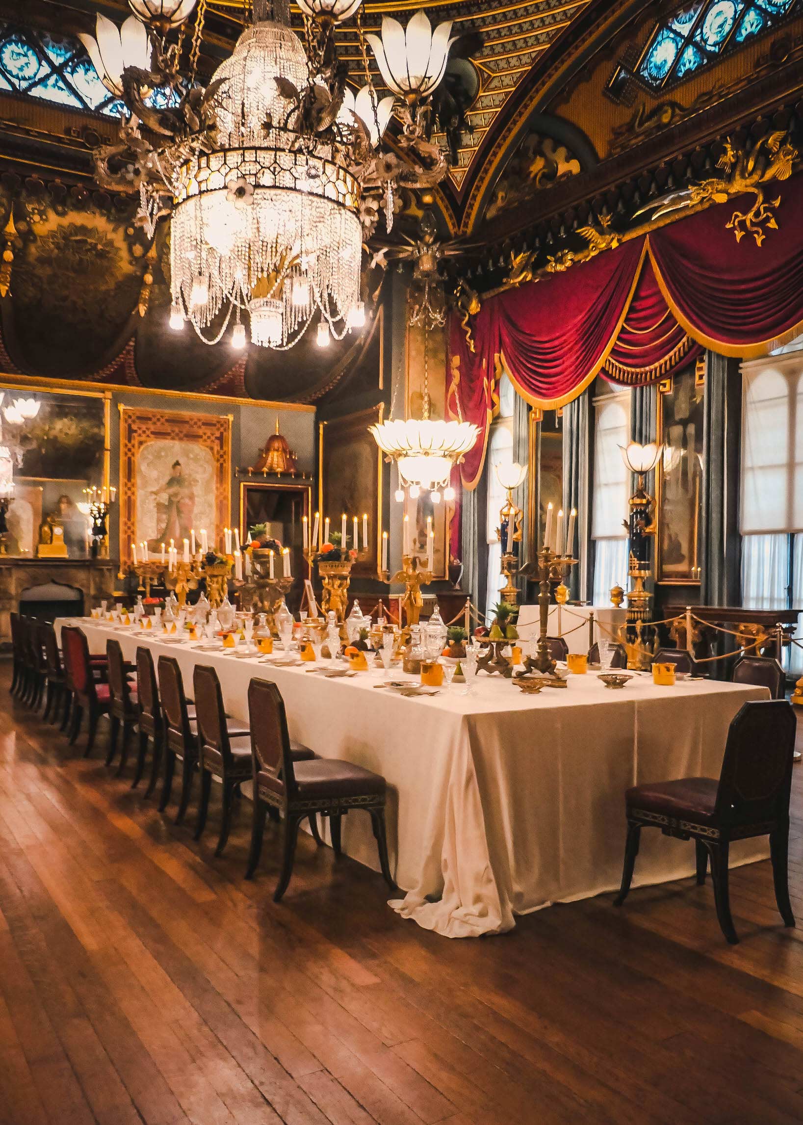 Dinnertafel Royal Pavillion Brighton