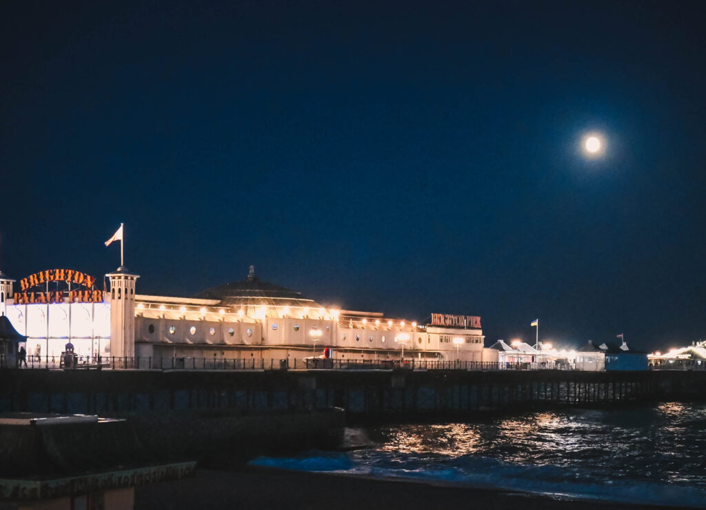 Brighton Pier by Night
