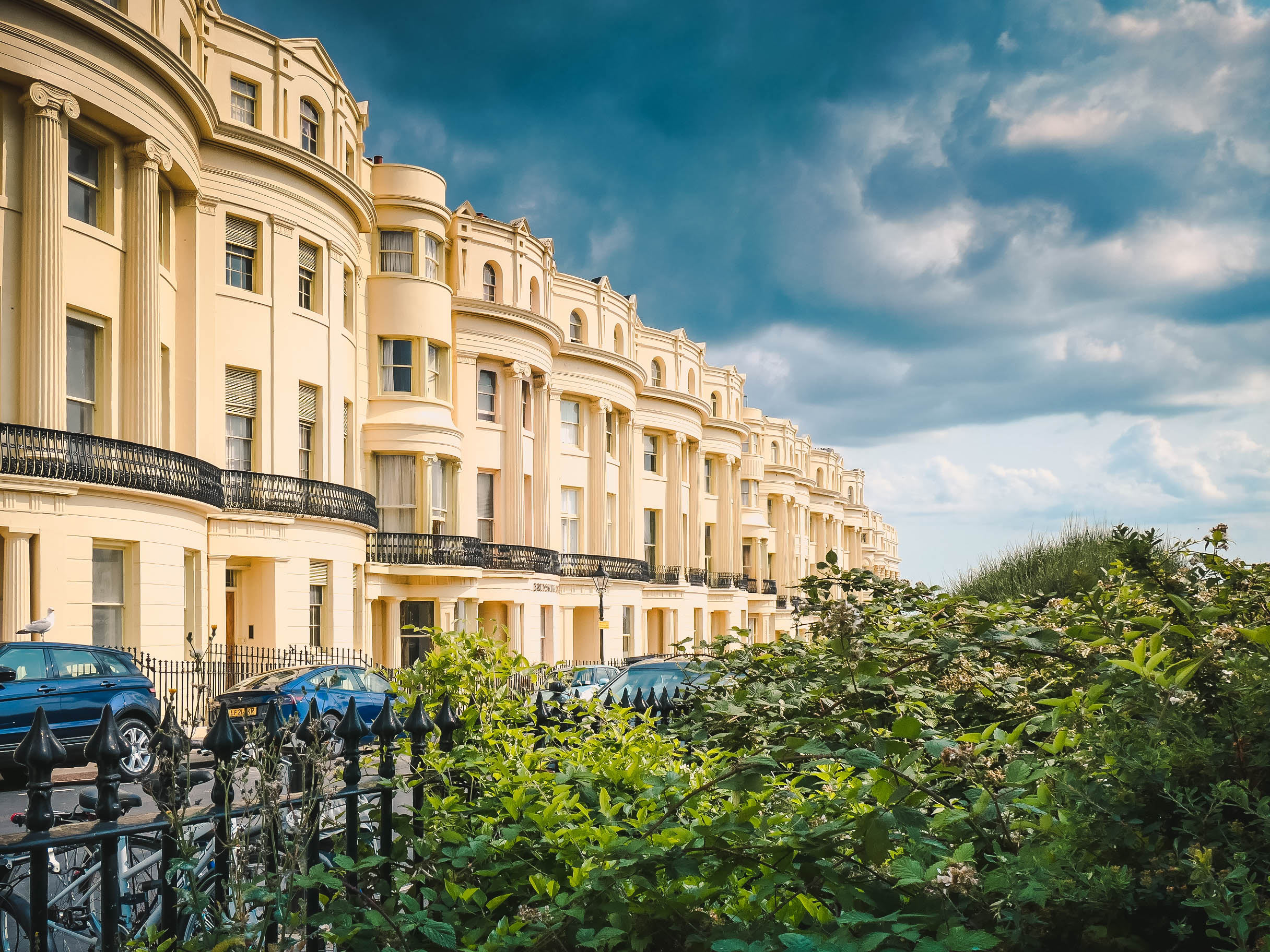 Häsuer an der Brunswick Terrace brighton