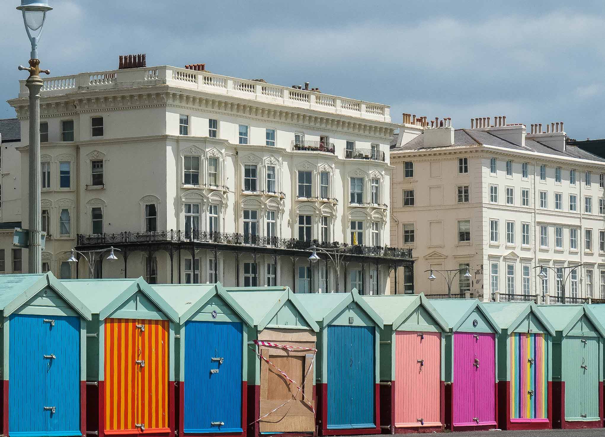 Hove Lawns Badehäuser